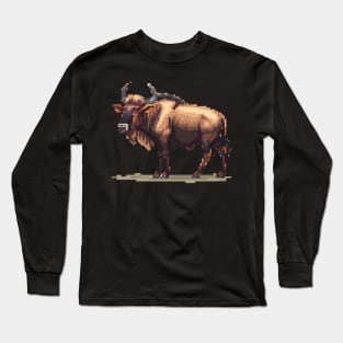 16-Bit Wildebeest Long Sleeve T-Shirt